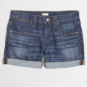 JCREW denim shorts